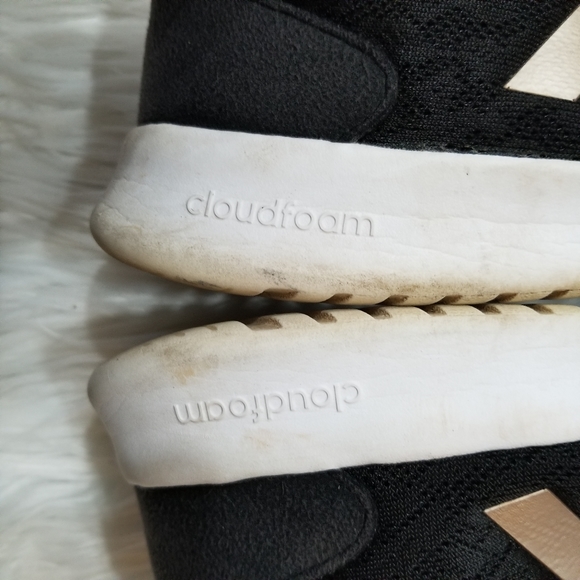 Adidas CloudFoam Sneakers Black SIZE 10. - Picture 13 of 17